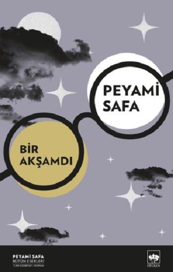 Bir Akşamdı Peyami Safa Türkçe kitap kapağı