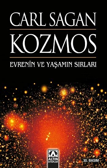 Kozmos - Carl Sagan, Popüler Bilim Türkçe kitap kapağı