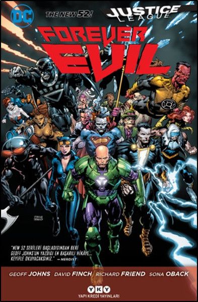 Justice League Forever Evil: Daima Kötülük - Yapı Kredi Yayınları Kitap