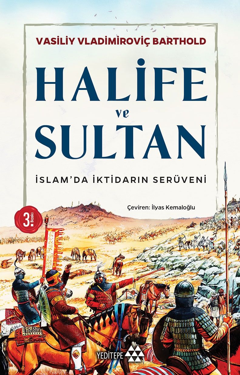 Halife ve Sultan - Vasilij Vladimiroviç Barthold, Araştırma İnceleme Türkçe kitap kapağı