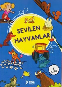 Sevilen Hayvanlar Serisi Düz Yazılı 1. Sınıf (10 Kitap Set) - Yuva Yayınları Kitap