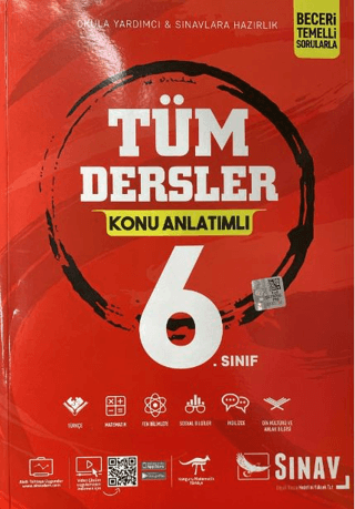 6. Sınıf Tüm Dersler Konu Anlatımlı - Sınav Yayınları Kitap