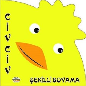 Şekilli Boyama - Civciv - 0-6 Yaş Yayınları Kitap
