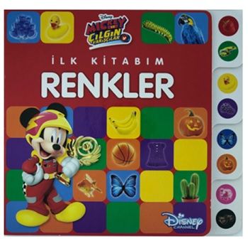 Mickey ve Çılgın Yarışçılar - İlk Kitabım Renkler - Doğan Egmont Yayıncılık Kitap