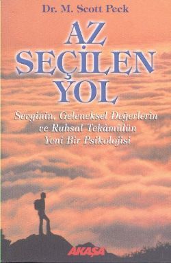 Az Seçilen Yol - Scott Peck, Kişisel Gelişim Türkçe kitap kapağı