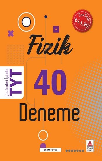 TYT Fizik 40 Deneme - Delta Kültür Yayınevi Kitap