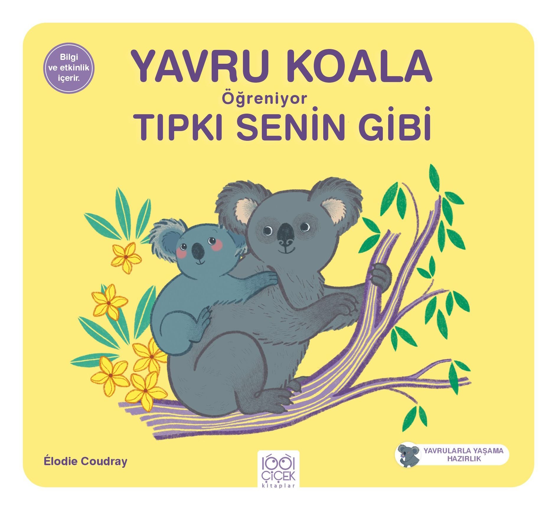 Yavru Koala Öğreniyor Tıpkı Senin Gibi - 1001 Çiçek Kitaplar Kitap