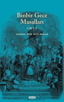 Binbir Gece Masalları Cilt 1/1 Anonim Türkçe kitap kapağı
