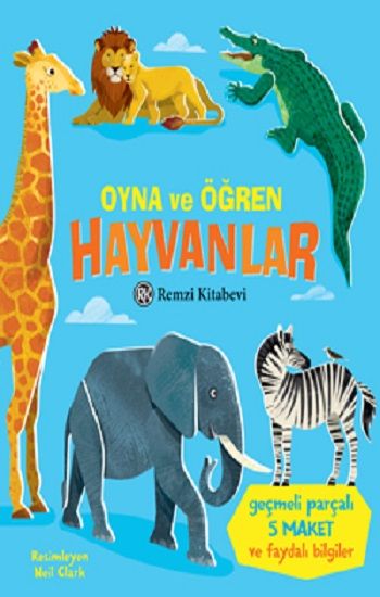 Oyna ve Öğren Hayvanlar - Remzi Kitabevi Kitap