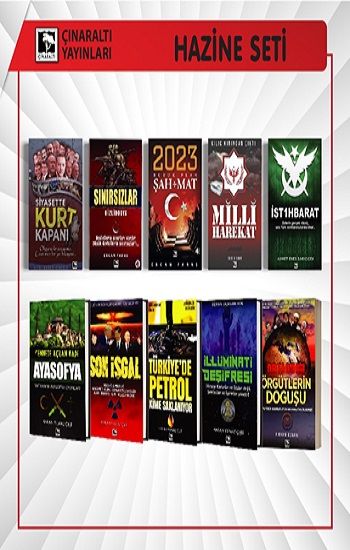 Hazine Seti 10 Kitap  ( Set ) - Çınaraltı Yayınları Kitap