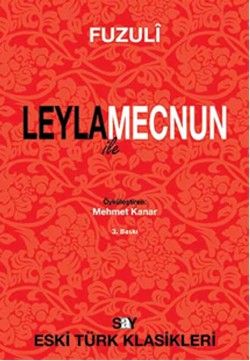 Leyla ile Mecnun Fuzuli Türkçe çocuk kitabı kapağı