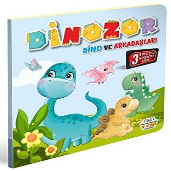 Dinozor Dino ve Arkadaşları - 0-6 Yaş Yayınları Kitap