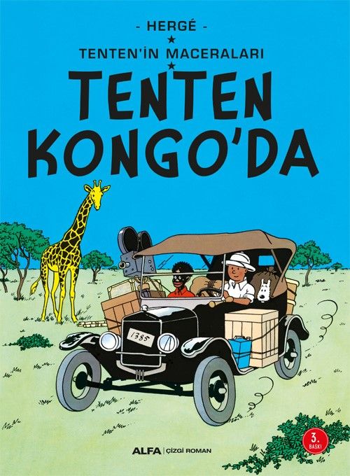 Tenten Kongo'da - Tenten'in Maceraları 2 - Alfa Yayınları Kitap