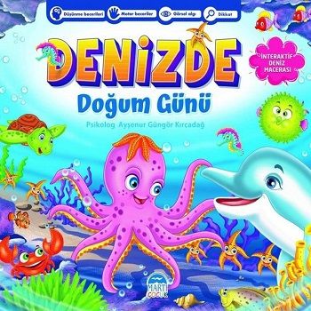 Denizde Doğum Günü - Martı Çocuk Yayınları Kitap