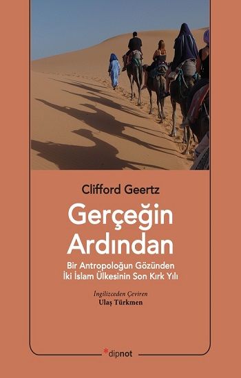 Gerçeğin Ardından - Clifford Geertz, Antropoloji Türkçe kitap kapağı