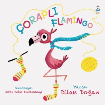 Çoraplı Flamingo - Luna Çocuk Yayınları Kitap