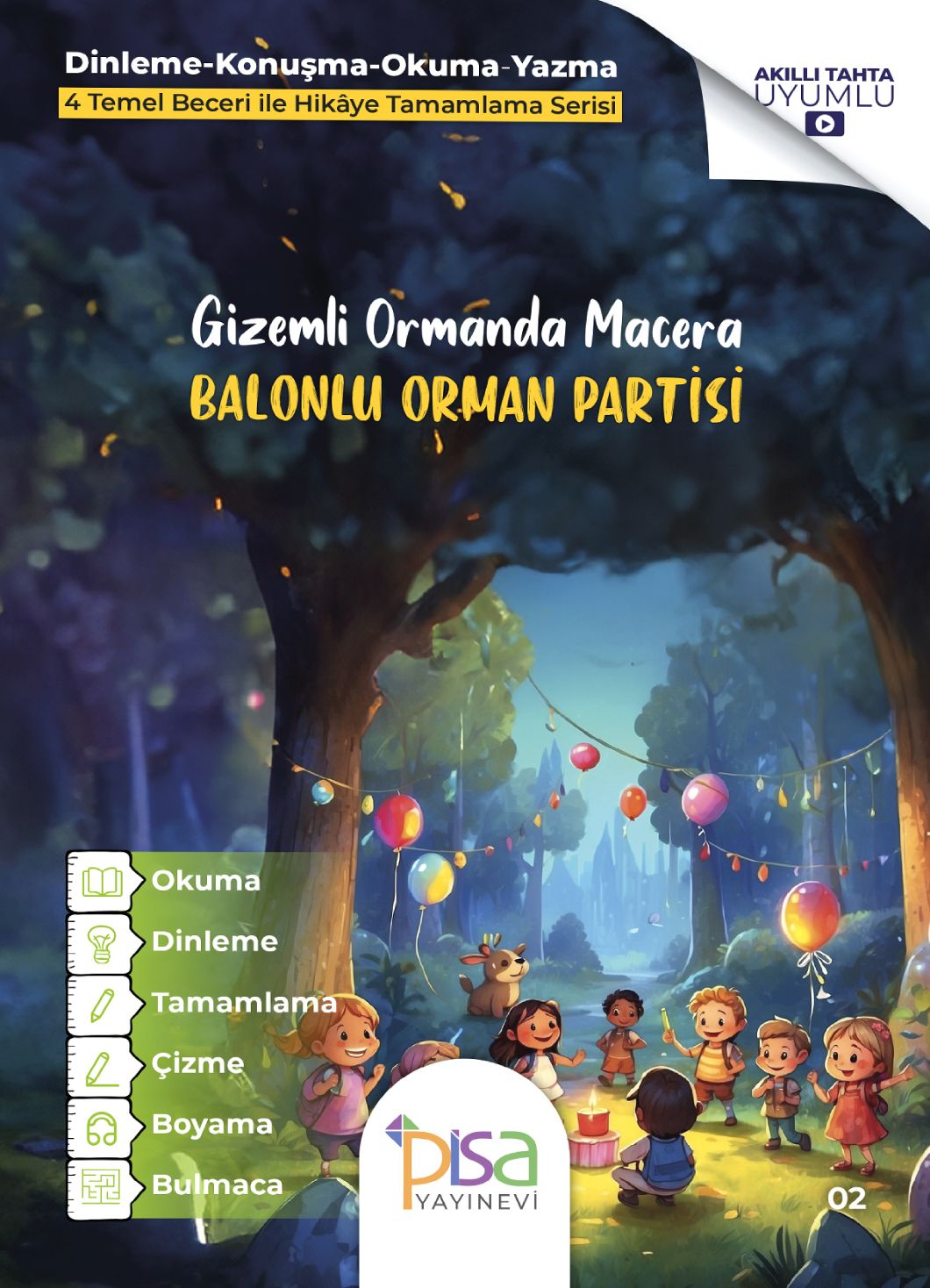 Balonlu Orman Partisi - Pisa Yayınevi Kitap