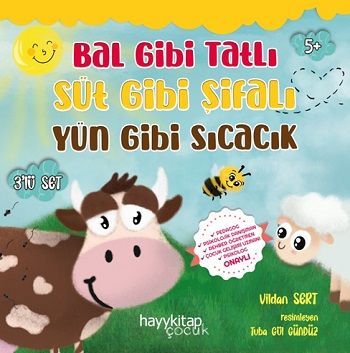 Bal Gibi Tatlı Süt Gibi Şifalı Yün Gibi Sıcacık, 3’lü Set - Hayykitap Kitap