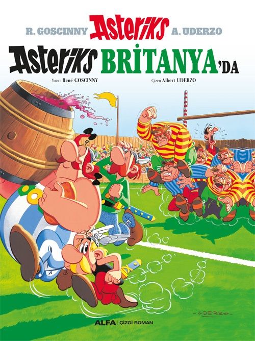 Asteriks Britanya’da -8 - Alfa Yayınları Kitap
