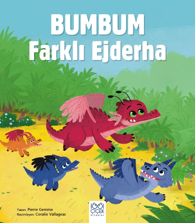 Bumbum Farklı Ejderha - 1001 Çiçek Kitaplar Kitap