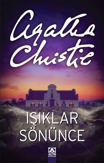 Işıklar Sönünce - Agatha Christie, İngiliz Edebiyatı Türkçe kitap kapağı
