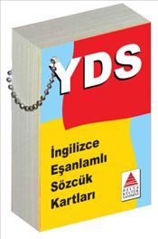 YDS  Sınavları İçin İngilizce Eşanlamlı Sözcük Kartları - Delta Kültür Yayınevi Kitap