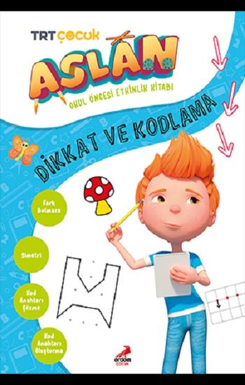 Aslan Dikkat ve Kodlama - Erdem Çocuk Kitap