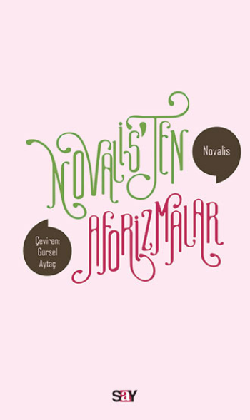 Novalis'ten Aforizmalar - Say Yayınları Kitap