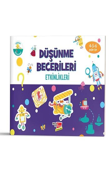 Düşünme Becerileri Etkinlikleri - Dikkat Atölyesi Yayınları Kitap