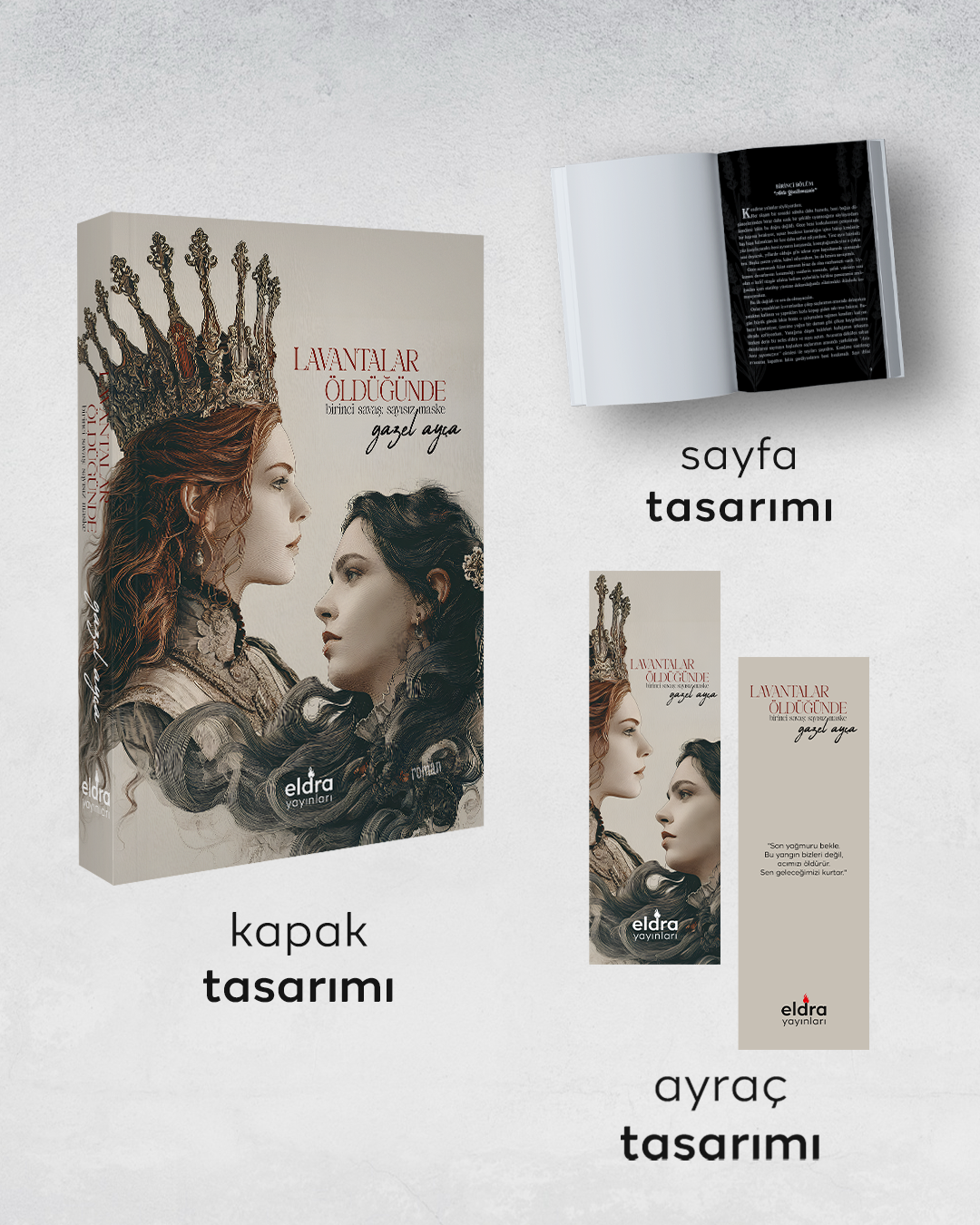 Lavantalar Öldüğünde - Eldra Yayınları Kitap