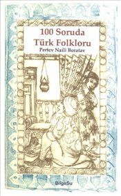 100 Soruda Türk Folkloru - Pertev Naili Boratav, Roman Öykü Türkçe kitap kapağı