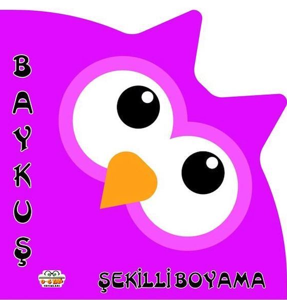 Şekilli Boyama Baykuş - 0-6 Yaş Yayınları Kitap