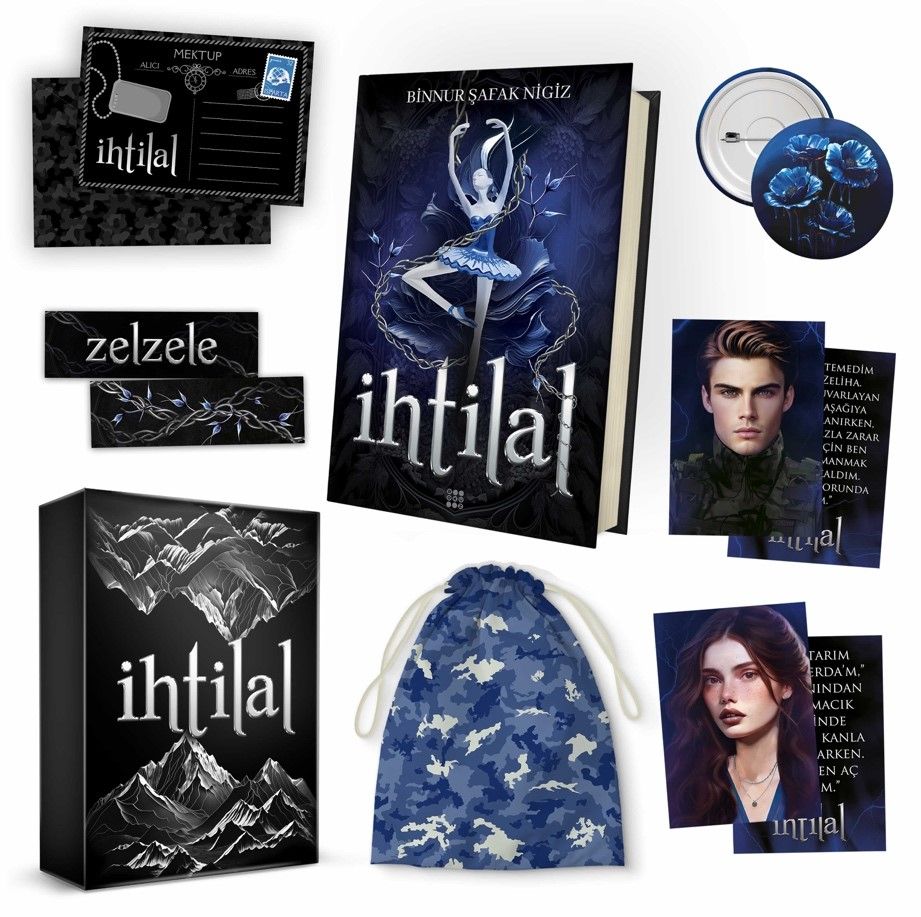 İhtilal 1- Zelzele (Kutulu Ciltli Set) - Dokuz Yayınları Kitap