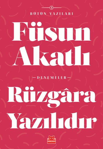 Rüzgara Yazılıdır - Kırmızı Kedi Yayınevi Kitap