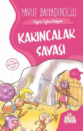 Karıncalar Savaşı Yavuz Bahadıroğlu Türkçe çocuk kitabı kapağı