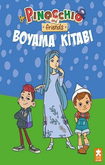 Pinocchio and Friends – Boyama Kitabı 1 - Eksik Parça Yayınları Kitap