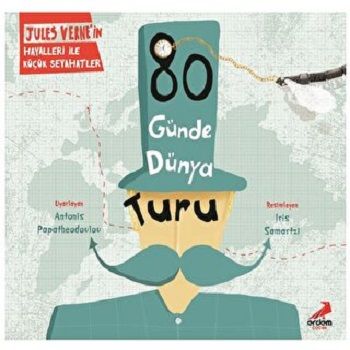 80 Günde Dünya Turu - Jules Verne Dizisi - Erdem Çocuk Kitap