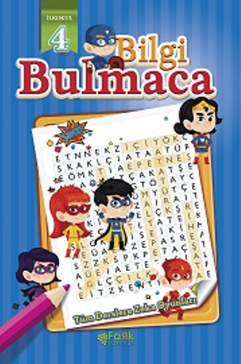 Bilgi Bulmaca İlkokul 4 - Fark Yayınları Kitap