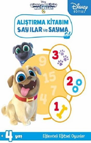 Disney Eğitsel Bingo ve Roli’nin Maceraları Sayılar ve Sayma - Beta Kids Kitap