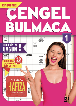 Efsane Çengel Bulmaca 1 - Dokuz Yayınları Kitap