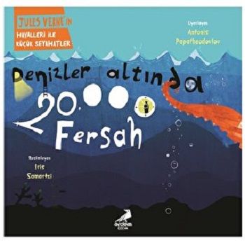 Denizler Altında 20.000 Fersah- Jules Verne Dizisi - Erdem Çocuk Kitap