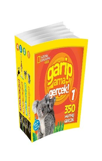 National Geographic Kids - Garip Ama Gerçek Seti (4 Kitap Takım) - Beta Kids Kitap
