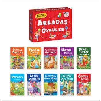 Arkadaş Öyküler (10 Kitap + Soru Kitapçığı) - Bıcırık Yayınları Kitap