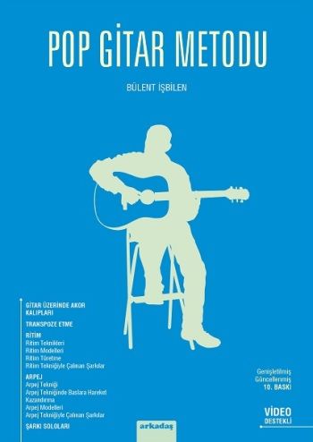 Pop Gitar Metodu - Arkadaş Yayınları Ders Kitapları Kitap