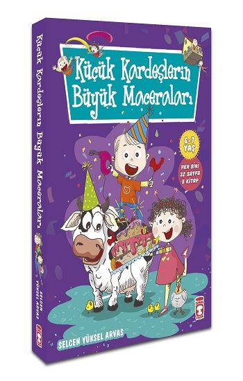 Küçük Kardeşlerin Büyük Maceraları Set (5 Kitap) - Timaş Çocuk Kitap