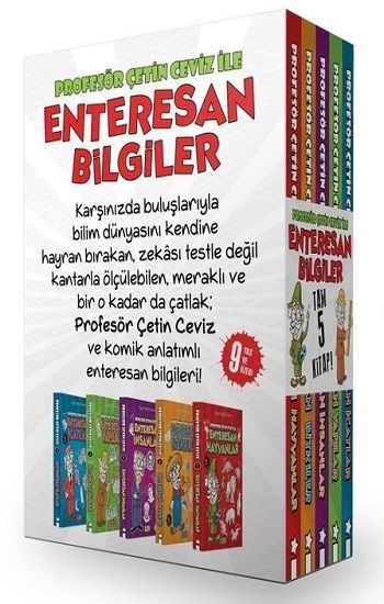 Enteresan Bilgiler Seti (5 Kitap Takım Kutulu) - Acayip Kitaplar Kitap