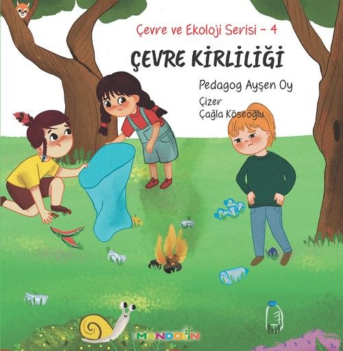 Çevre ve Ekoloji Serisi 4 - Çevre kirliliği - Mandolin Yayınları Kitap