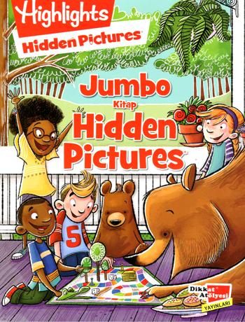 Highlights Jumbo Kitap Hidden Pictures Dikkat Geliştirme Serisi - Dikkat Atölyesi Yayınları Kitap