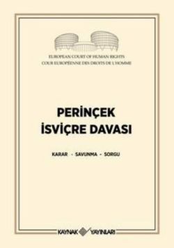 Perinçek İsviçre Davası - Kaynak Yayınları Kitap