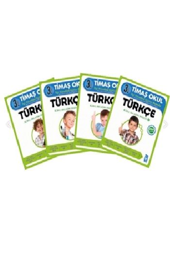 3. Sınıf Türkçe Konu Anlatımı (4 Kitap Fasikül) - Timaş Okul Yayınları Kitap